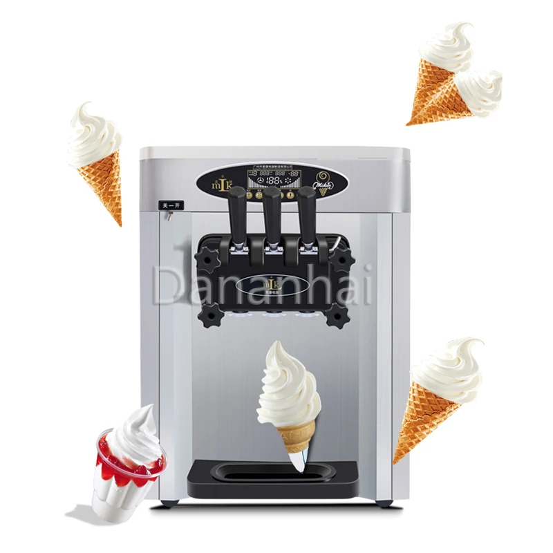 

Electric Frozen Desktop Ice Cream Machine Small Household Multi Flavor Popsicle Machine