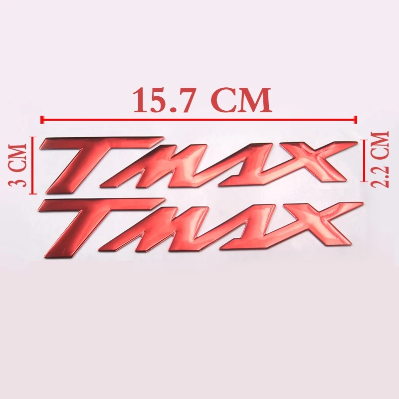 For T-MAX Tmax TMAX 500 530 560 SX DX 3D Epoxy Resin Motorcycle Emblem Stickers Moto Scooter Side Body Logo Accessories Decals