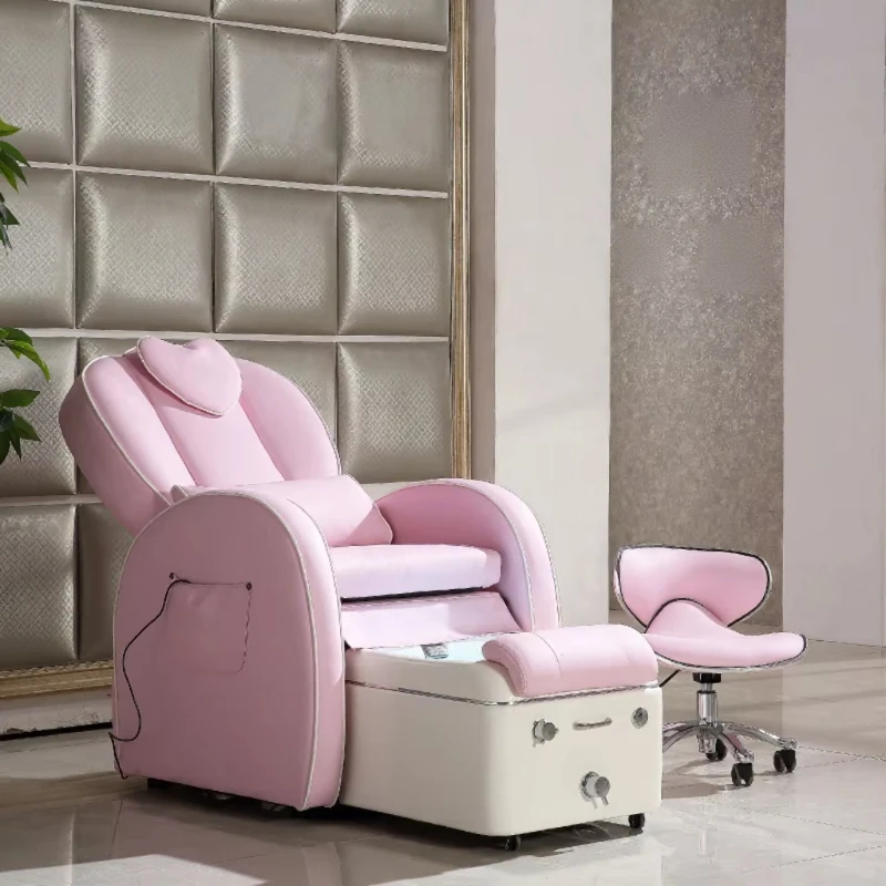 Modern Beauty Salon Massage Foot Spa Chair Luxury Electric Human Touch Massage Pedicure Chair