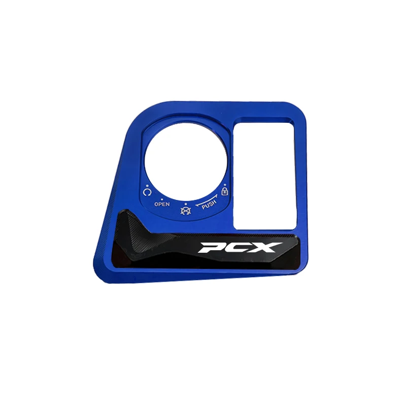 PCX Motorcycle CNC Aluminum Ignition Switch Cover Electric Door Lock Button Cover Protector For Honda PCX125 PCX160 pcx 125 160