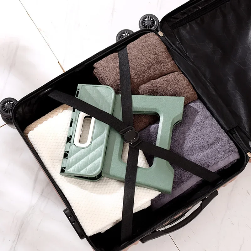 Lightweight Folding Step Stool Multi Purpose Handheld Thickened Footstool Non-Slip Plastic Small Benches Kitchen