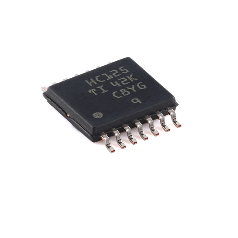 10pcs Original genuine SN74HC125PWR TSSOP-14 four-channel bus buffer gate chip