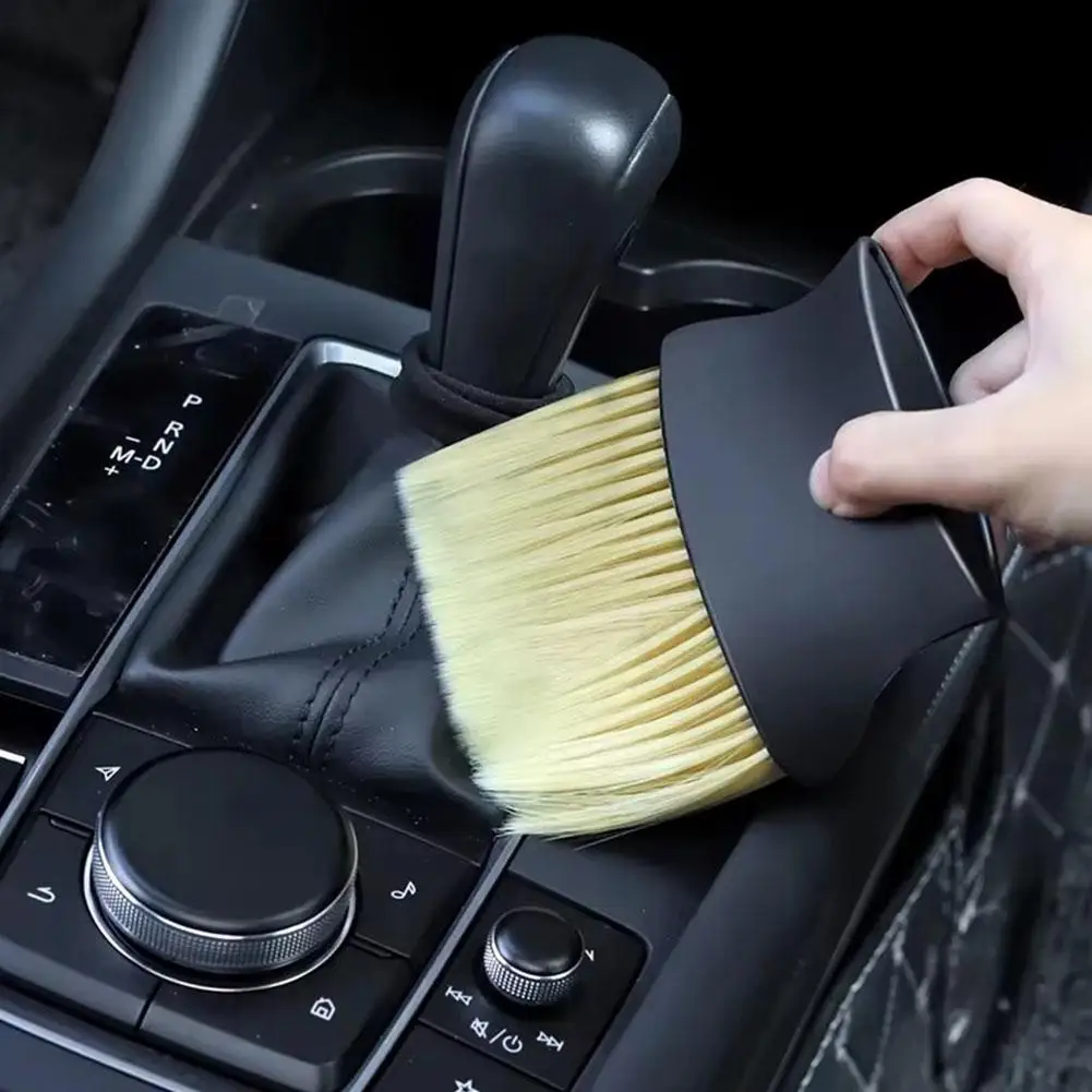 New Car Interior Cleaning Brush Conditioner Air Outlet Soft Brush Car Wash Tool Artifact Crevice Dust Removal Detailing Brush To