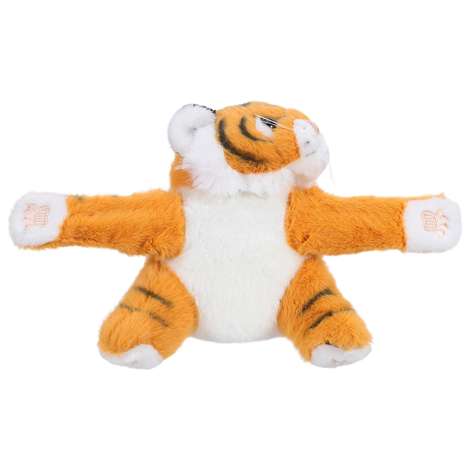 

Stylish Snow Leopard Pop Bracelet Adjustable Wrist Band Animal Pattern Unisex Accessory for Men Women Teen Gift