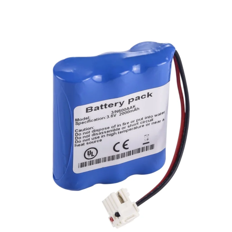 3/N600AAK High Quality Battery 3.6V 2000mAh for Braun Casmed NI-AA2000MAH 3/N600AAK Replacement Battery