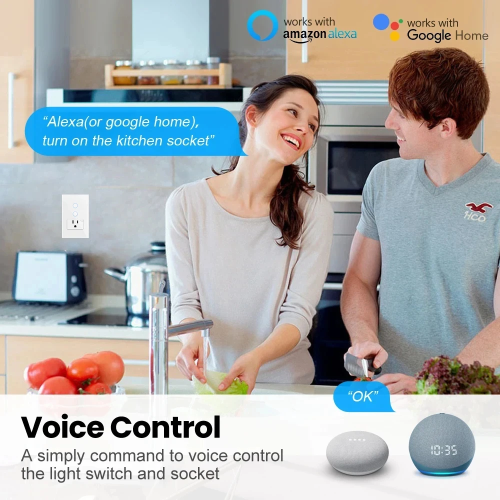 Tuya WiFi Smart Light Switch M - огляд і ціна Smart Home Touchscreen Control Panel