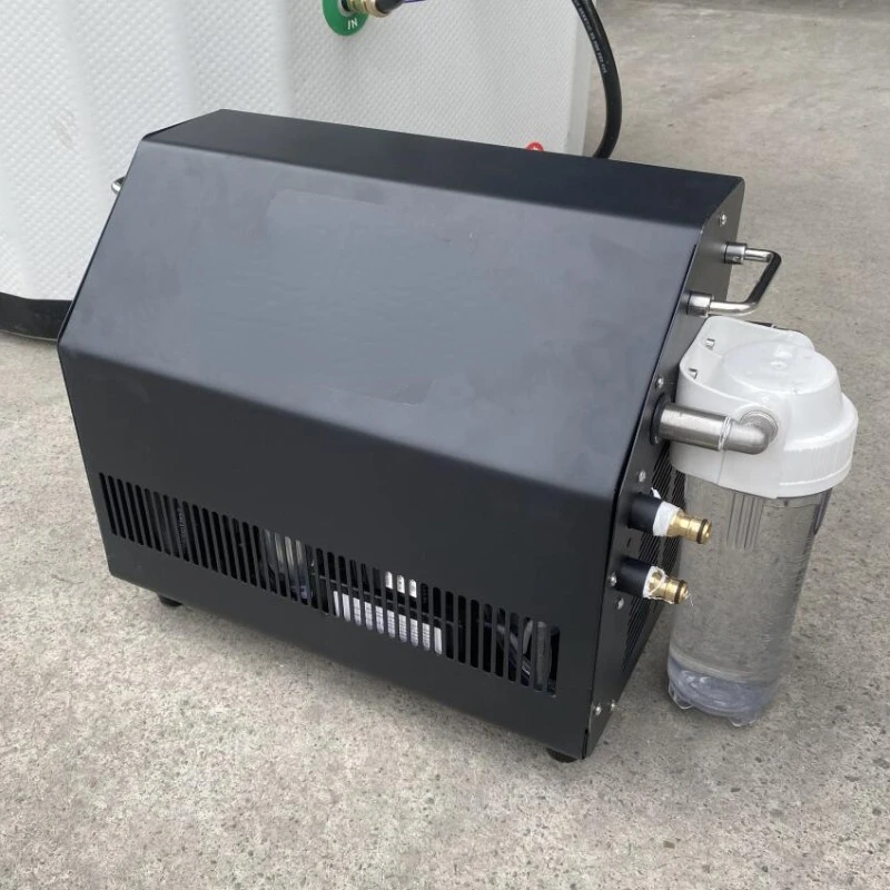 Factory custom logo high qualtity water chiller ice bath inflatable ice bath with chiller