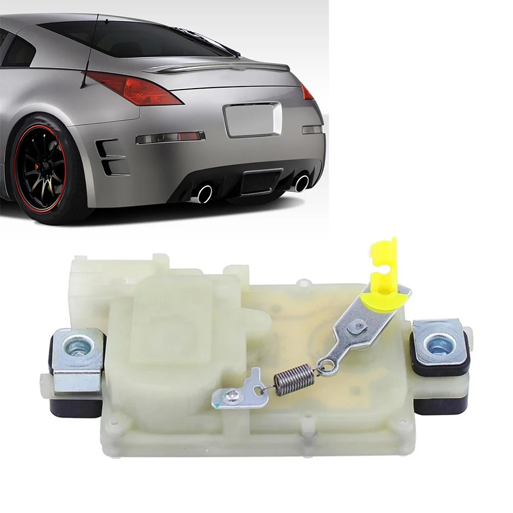 Tailgate Lock Actuator Assembly for Nissan For 350Z 2003-2009 and 2009-2020 Iron Stainless Steel ABS Construction