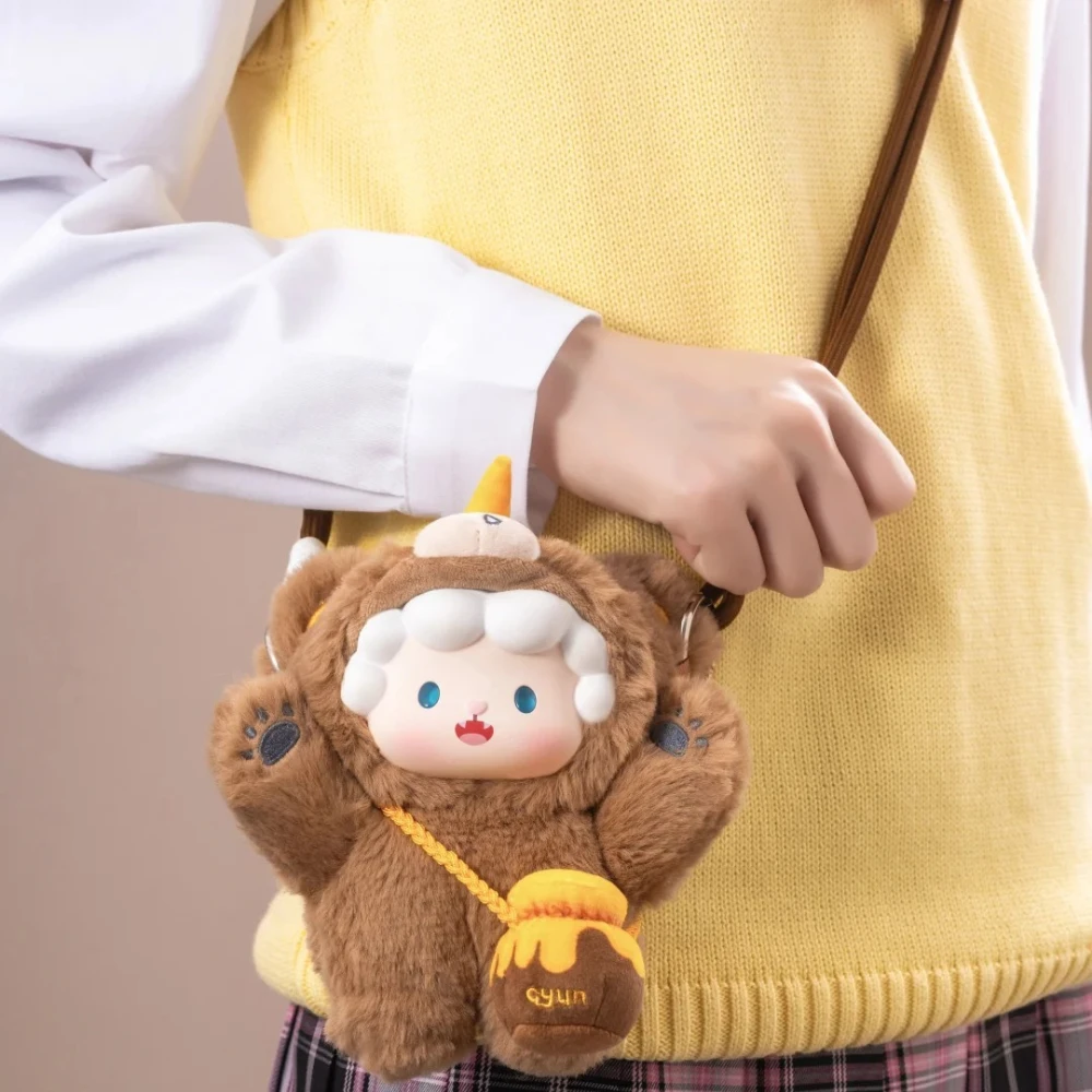 

TOPTOY Gyun Crossbody Bear Series слепая коробка милая аниме-фигурка Mystery Box Kawaii маленькая сумка для игрушек виниловая кукла для лица модный подарок для ребенка