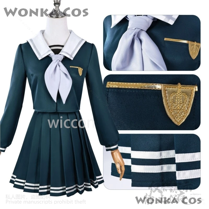 Вакба Муцуми Косплей Аниме БанГ Мечта! It's MyGO Костюм JK Школьная форма Платье Cos Хэллоуин Рождественская вечеринка по индивидуальному заказу
