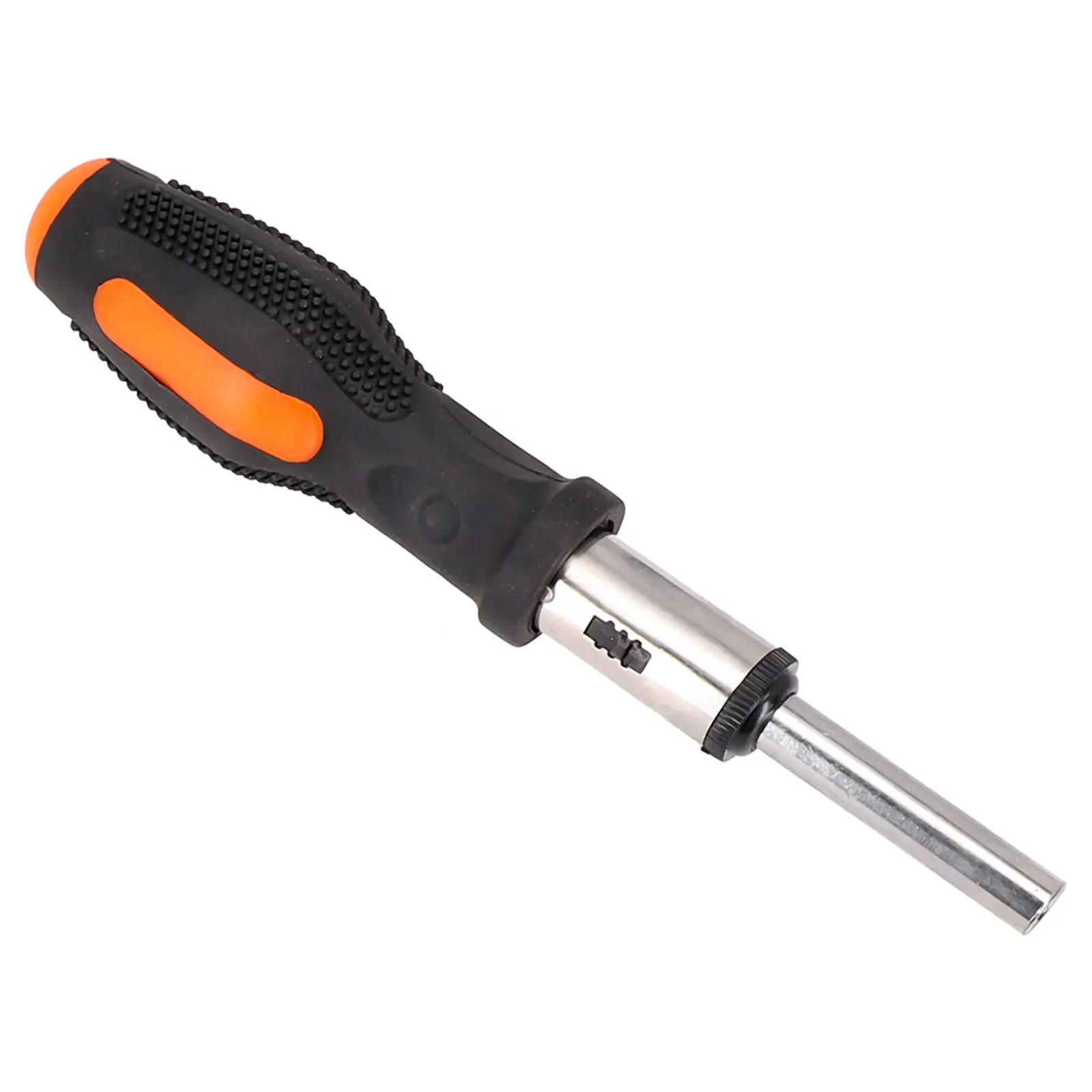 Ratchet Screwdriver Handle 6.3mm Multifunction Quick Hand Tool Straight Shank Style Screwdriver Bit Ratchet Practical
