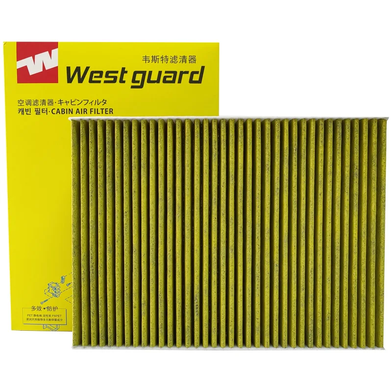 WESTGUARD MK9010 Cabin Air Filter Fit VW New Beetle Cabrio Golf AUDI A3 TT (8N3 8N9) SKODA Octavia 1J0819644A 1J0819644 CUK2862