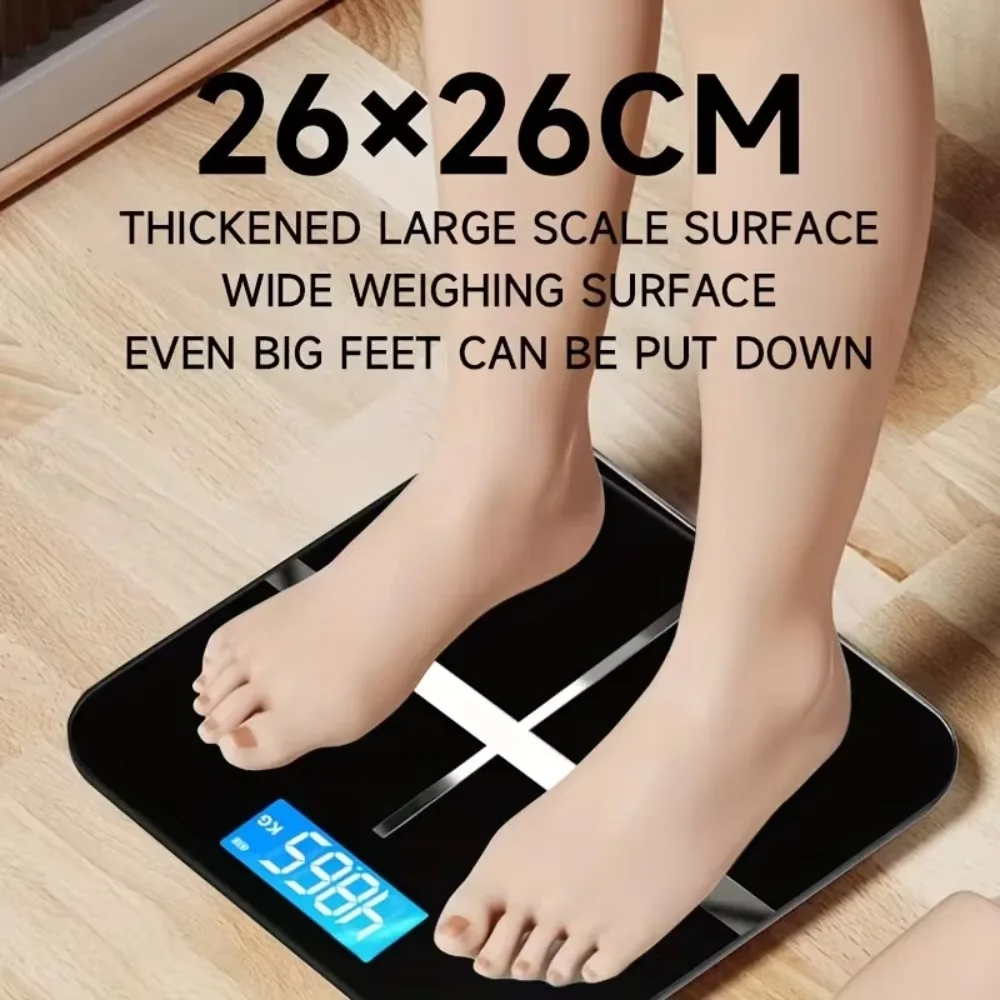 High Accuracy Electronic LCD HD Display Weight Scale High Accuracy Intelligent Home Small Body Scale Dormitory Weighing Scale