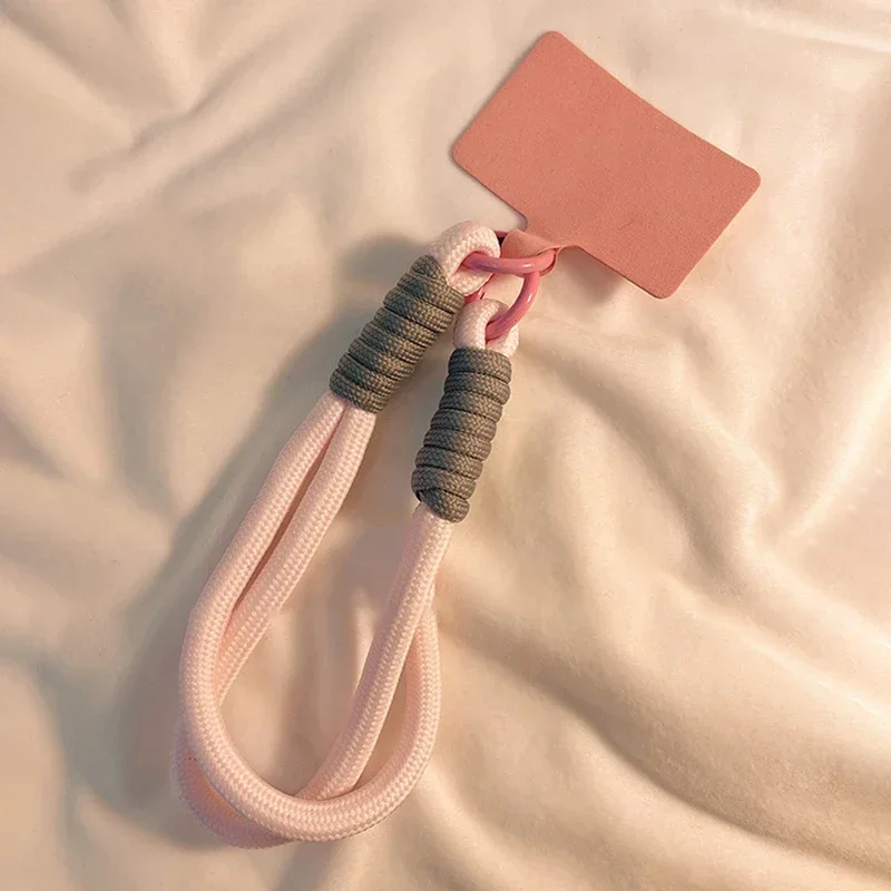 

Colorful Keychain Wristlet Retro Look, Ideal For Daily Use Vibrant Braided Cellphone Strap - Anti-Slip Wrist Attachment