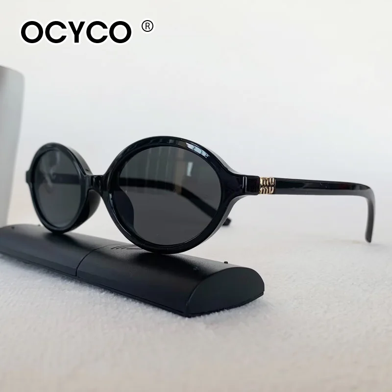 Vintage Ovale Sonnenbrille NEU Damen Luxus Markendesigner Kleine Ovale Anti-Blaulicht-Brille Retro Mode Herren Leoparden-Brillen
