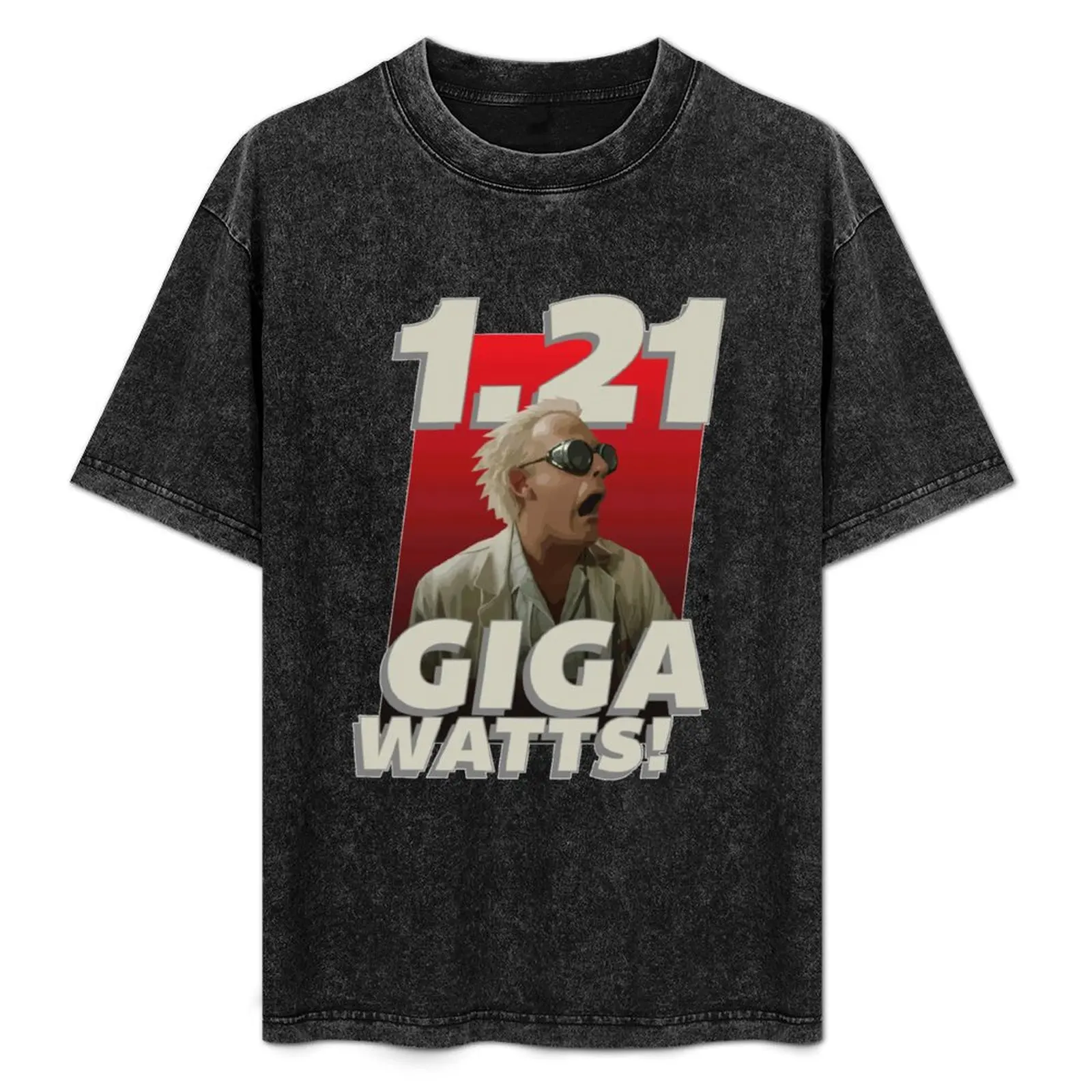 

1.21 Gigawatts! T-Shirt Big and Tall Gym T-Shirt