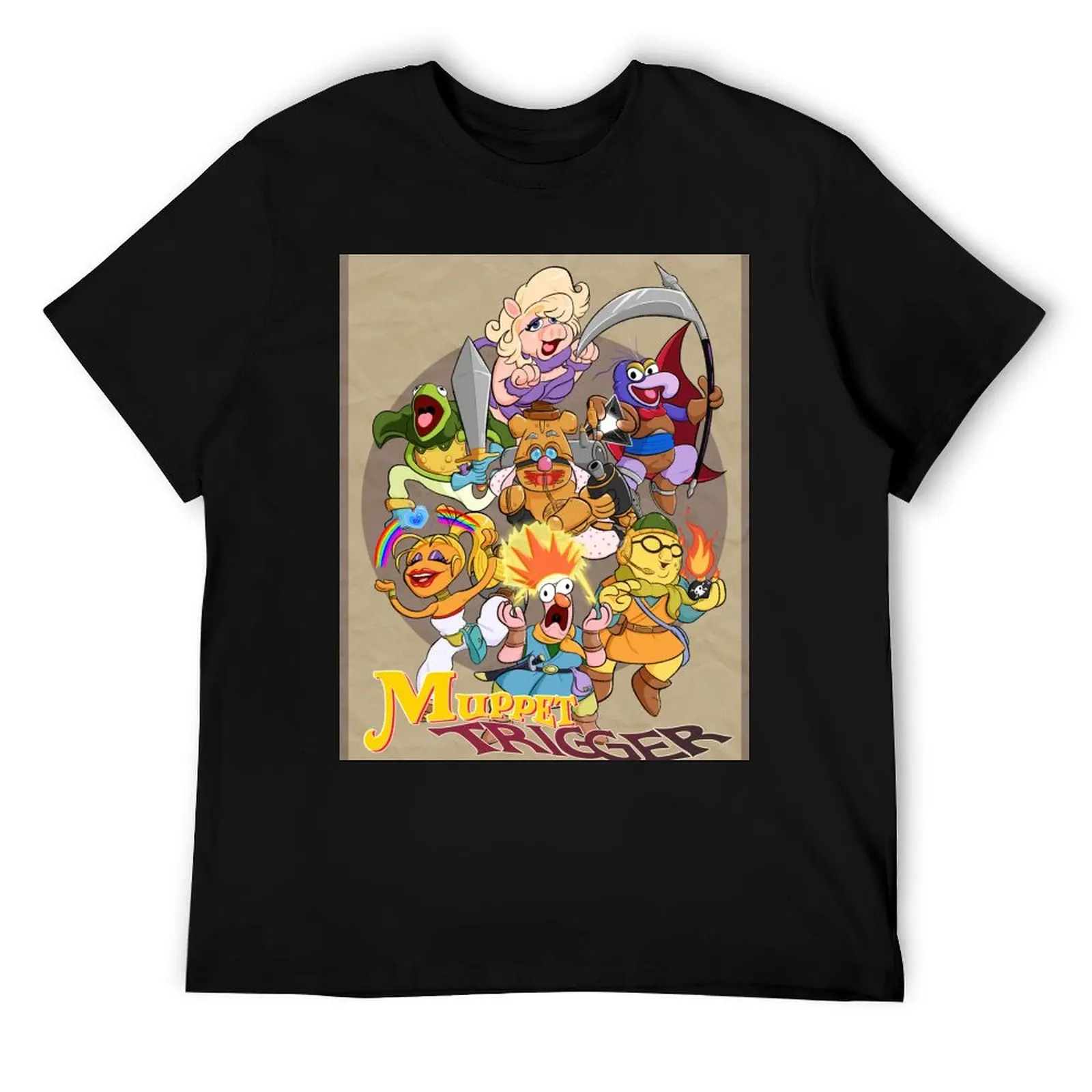 

Muppet Chrono Trigger! T-Shirt t shirt man cotton mens graphic t shirts cotton t shirt man T-Shirt