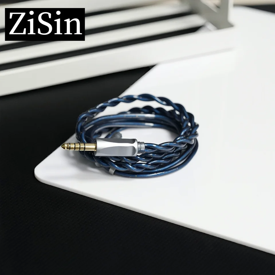 IEMケーブル ST-Zero(3) MMCX/3.5mm3極/青 S40ed1cd6c9b043ebb9f3b5e10151e
