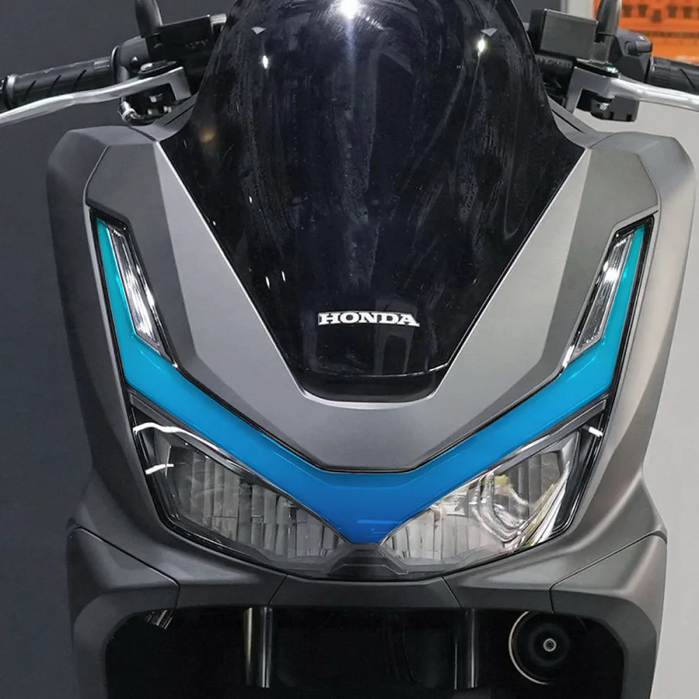 Front Headlight Protection Film For Honda PCX160 2025 Motorcycle Accessories Headlamp Decorative Sticker Anti Scratch Guard