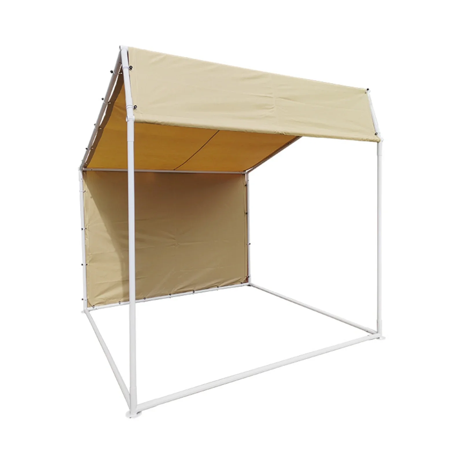 

2026 New YX White Four-cornered Tent Oxford Fabric Steel Poles Exhibition Outdoor Camping Home Use Market Stall All Seasons