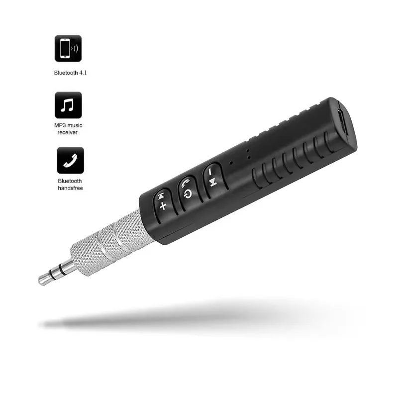 Wireless Bluetooth 5.0 Receiver Adapter 3.5mm Jack Car Music Audio Assist A2dp Headphone Receiver Hands-free