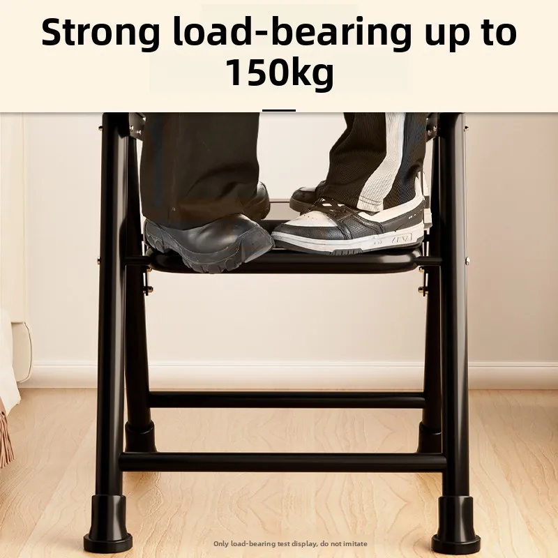 Foldable Toilet Seat Chair Adjustable Soft Adult Bedside Commode Portable Heavy Duty for Elderly Removable No-Slip Shower Chair