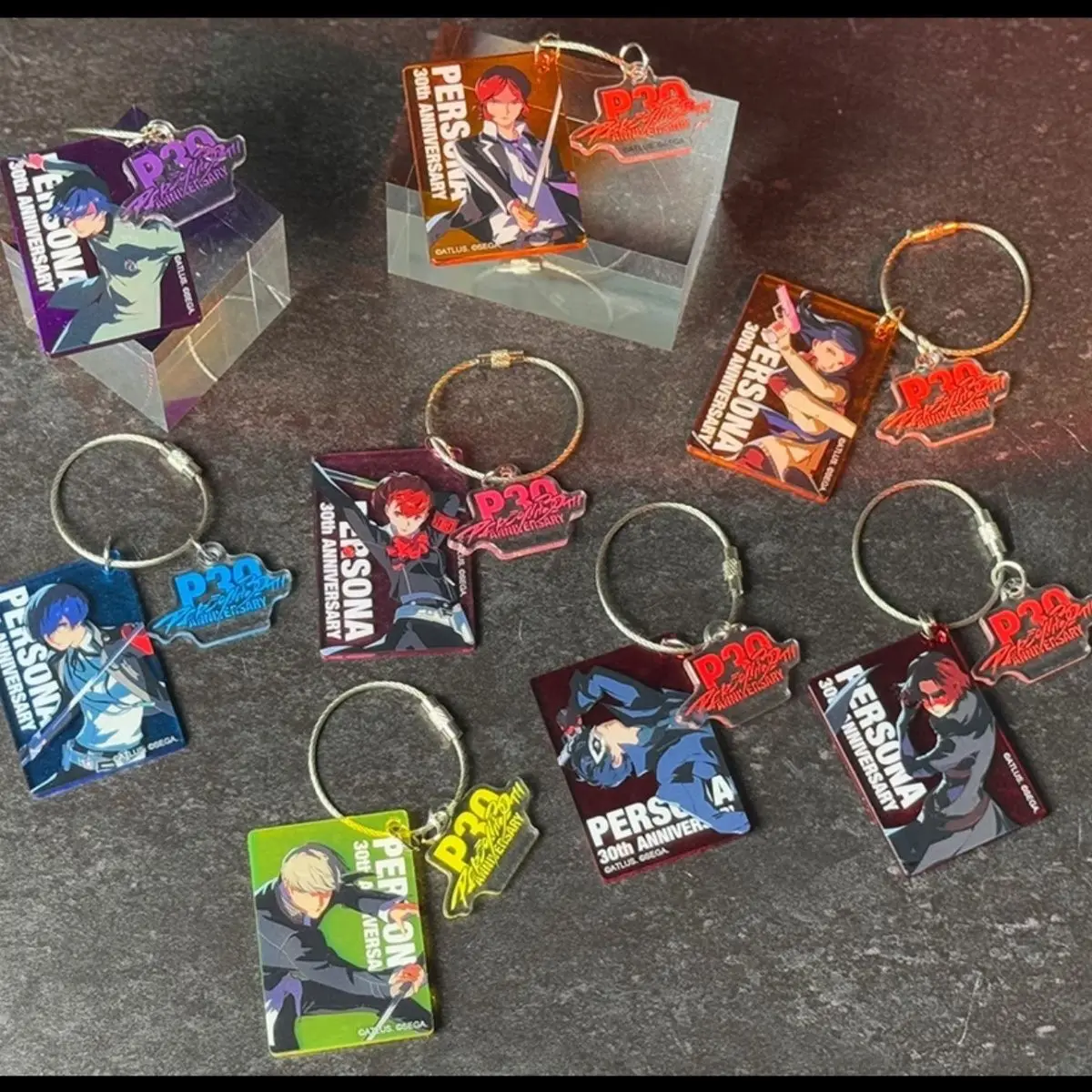 Брелок для ключей Амамия Рен (аниме), акриловый брелок Ю Наруками, брелок Юки Макото, подвеска для сумки, милые аксессуары, подарок для друга