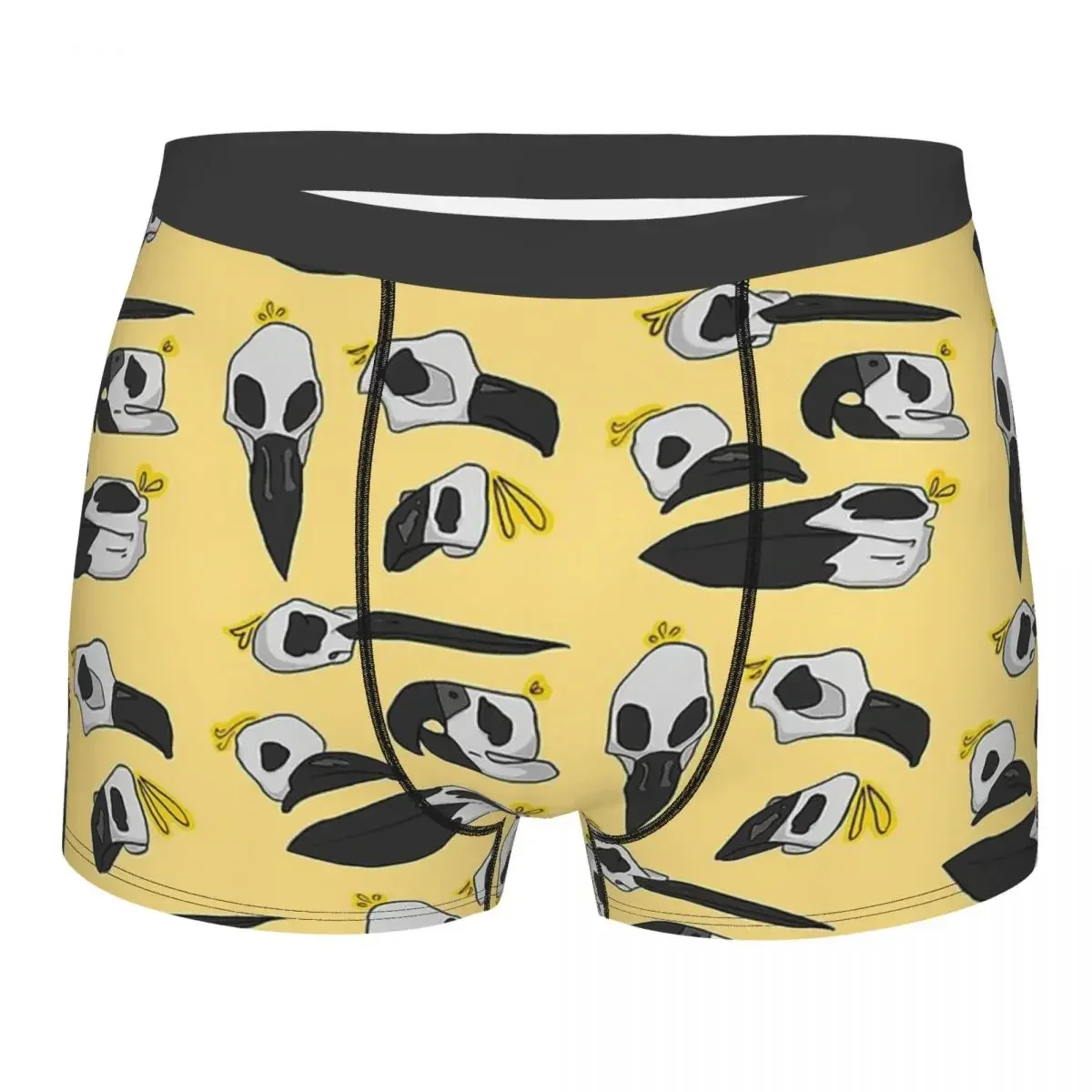 Kakapo Parrot Kaka Po Strigops Habroptila Bird Birds Skulls Underpants Homme Panties Man Underwear Sexy Shorts Boxer Briefs