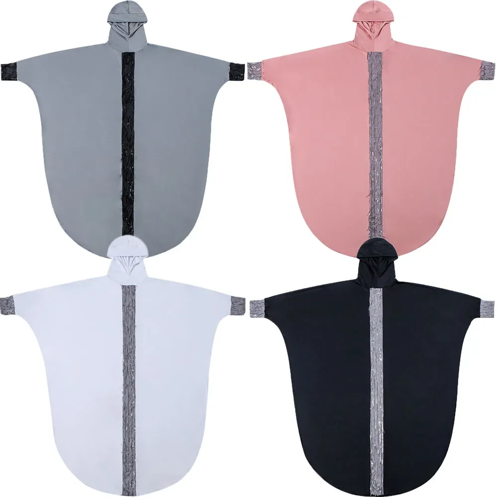 Eid Djellaba à capuche Abaya femmes musulmanes vêtement de prière Robe Caftan islamique caftan Robe arabe modeste Robe du Ramadan Burqa Jalabiya