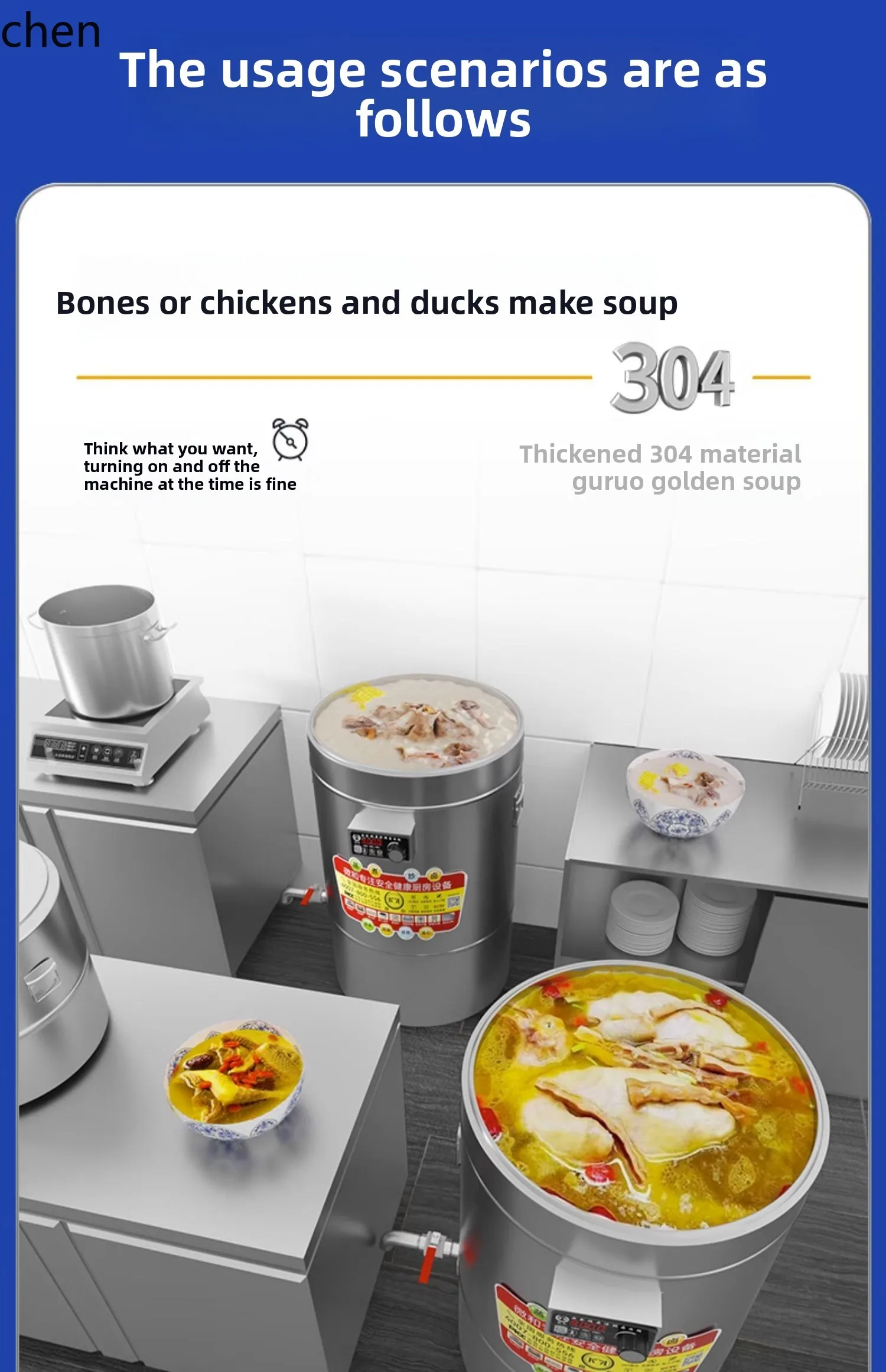 ZML Noodle Cooker Risparmio energetico Multifunzionale Maiale Brasato Malatang Zuppa Polvere Congee Isolamento Noodle Cottura Secchio