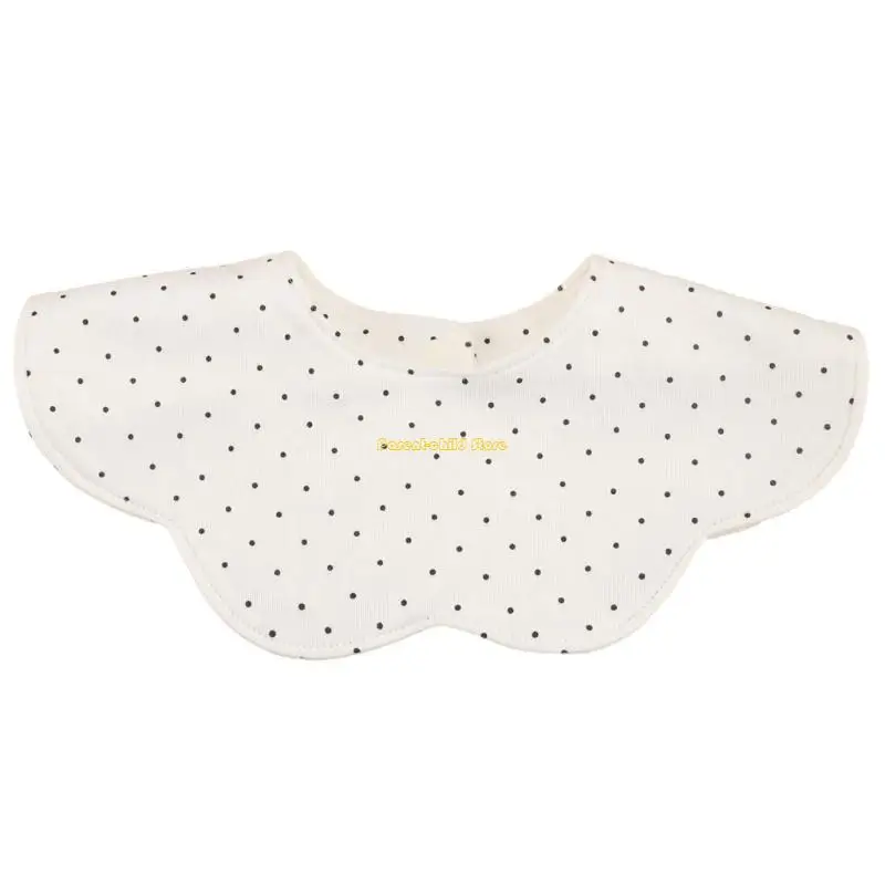 

WXTD Burp Cloths Cotton Feeding Bibs for Baby Toddler Double Layer Petal Nursing Bibs