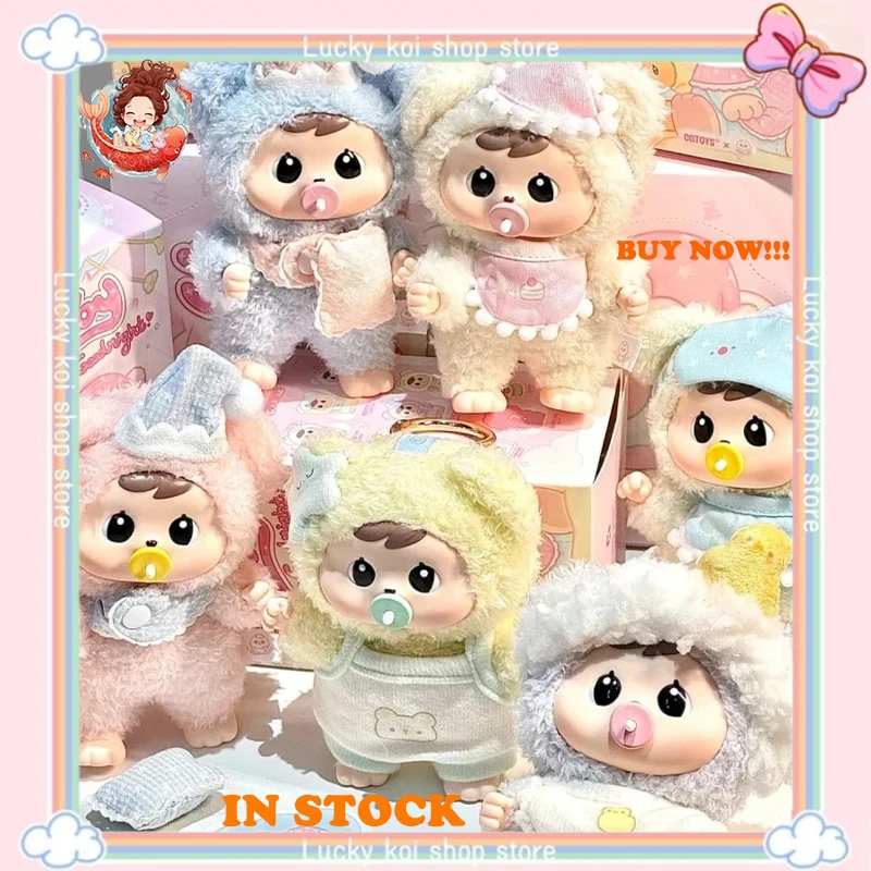 

Bao-ao Good Night Baby Series Blind Box Baoao V2 Goodnight Trendy Play Mystery Box Милая девушка Виниловая плюшевая кукла Подарочная игрушка в наличии
