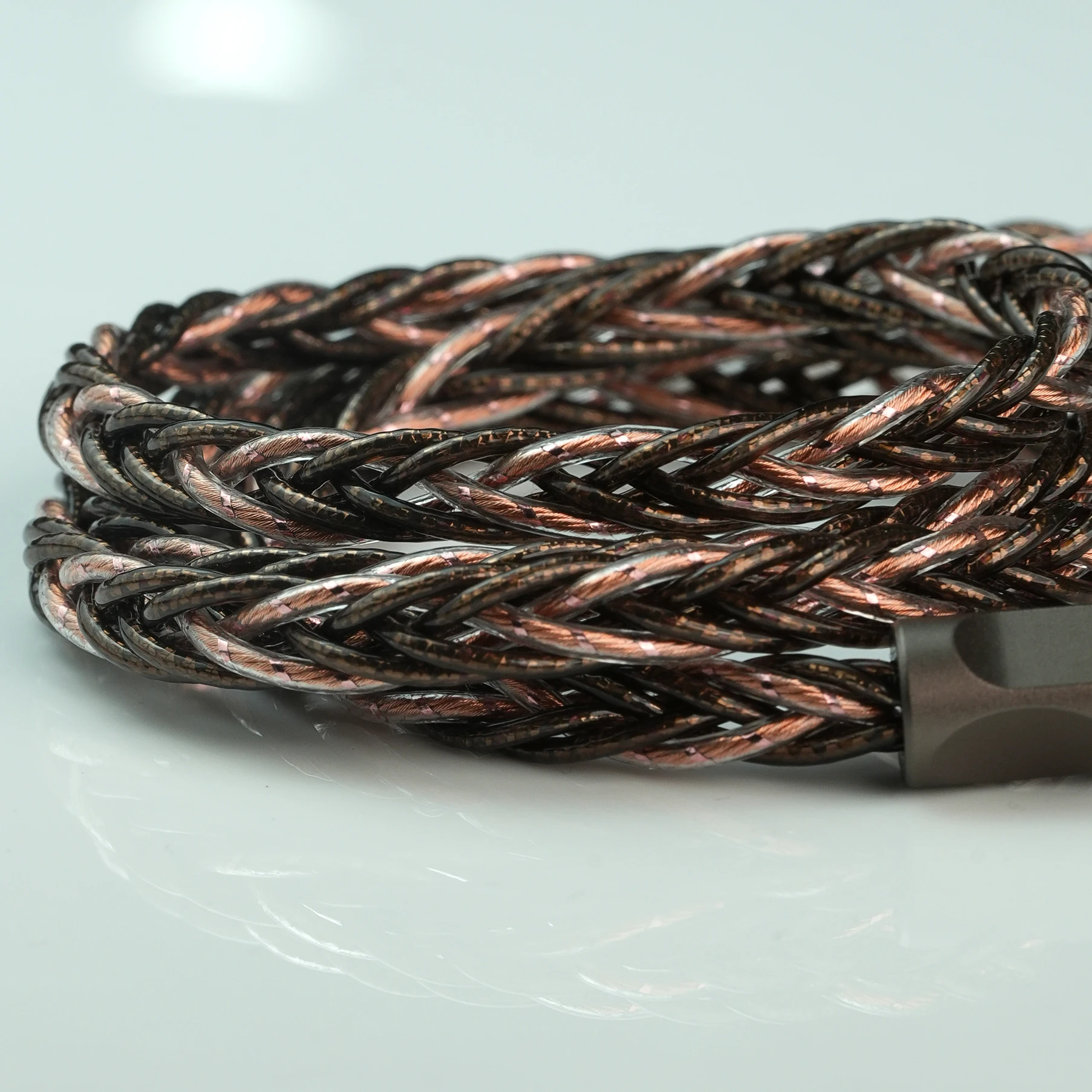 Cable Trusted DART FROG-P Cable IEM de trenzado híbrido de múltiples elementos enchufe de 4,4 mm MMCX/0,78 mm 2 pines para Campfire VisionEars