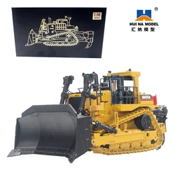 Huina Model Truck 1700 Alloy Heavy Diecast Bulldozer Engineering 1:50 Simulation Excavator Cars Kids Toy For Boy Children Gift