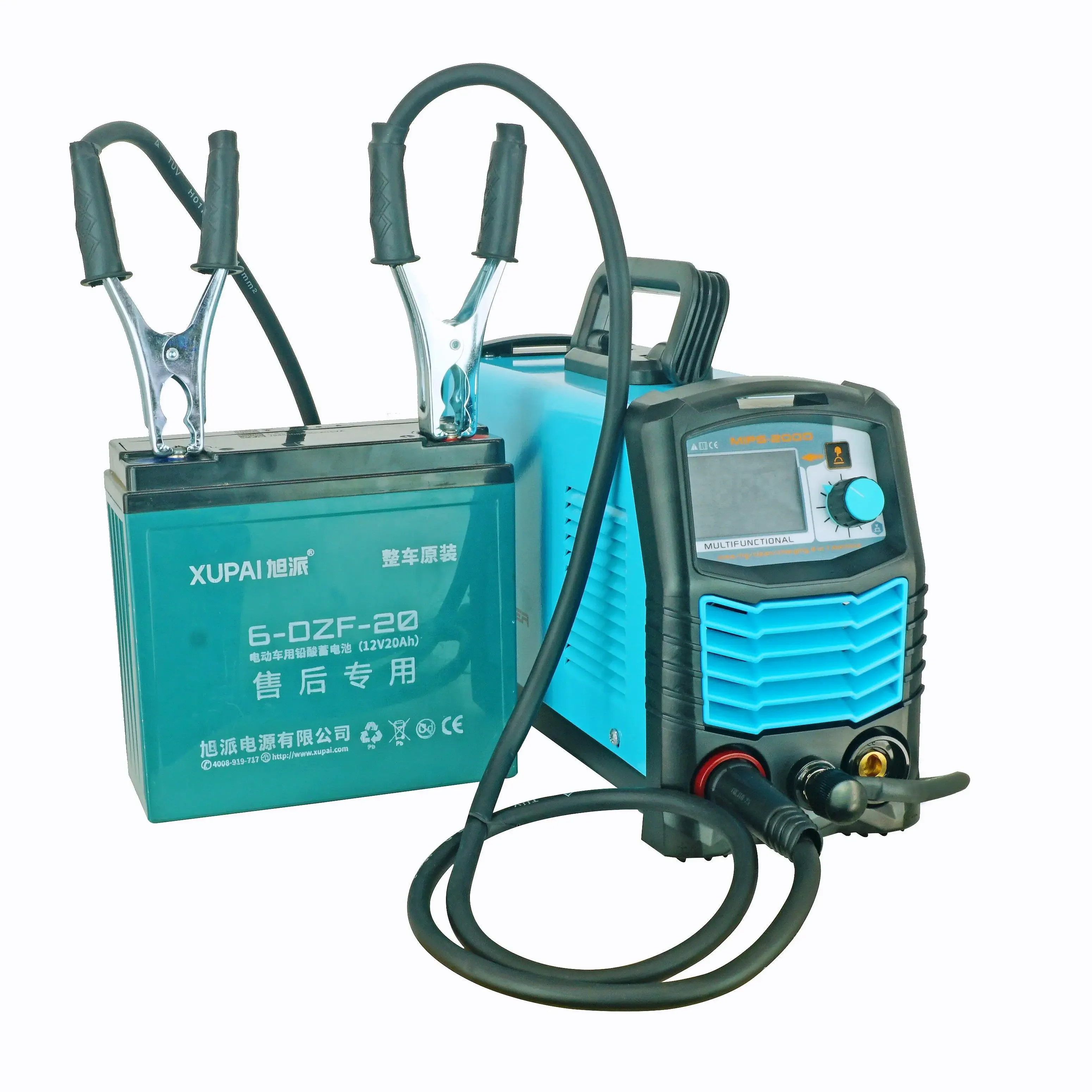 

RETOP mini welding machine arc 120A igbt inverter stick welder with Battery charging function