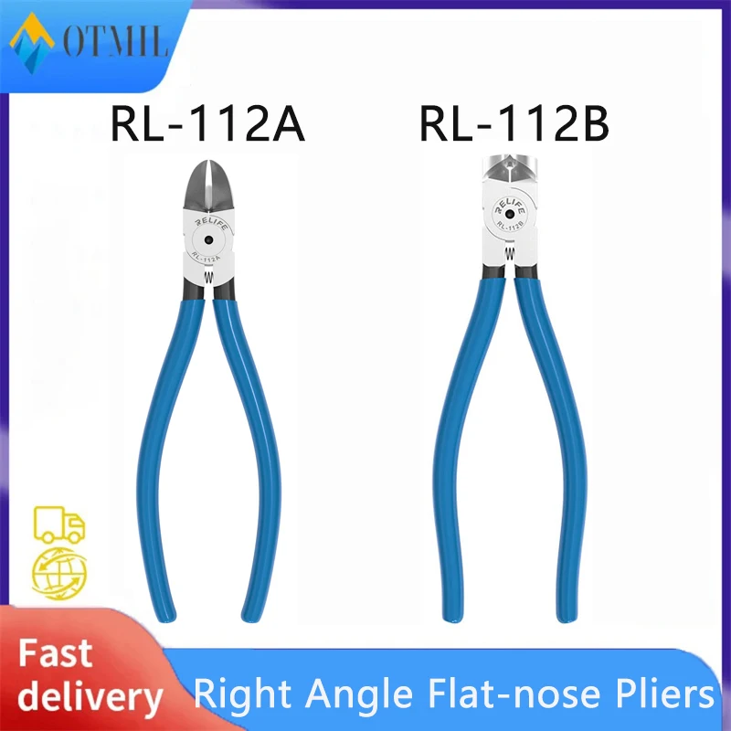 Relife RL-112A RL-112B 90° 45° Angle Flat-nose Pliers Rear Back Camera Steel Ring Disassembly Mobile Phone Repair Tools Kit