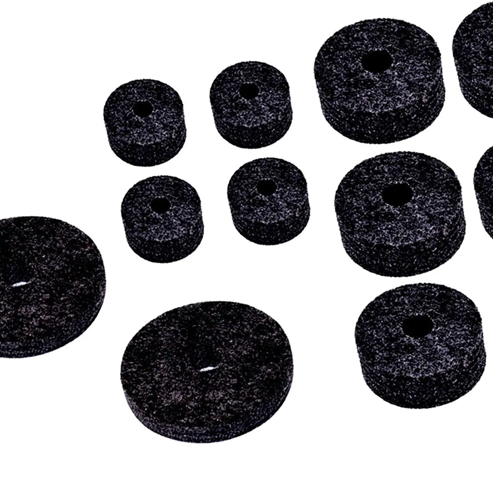 12x Cymbal Felt Washer for Drum Set Accessory Hi Hat Clutch Felts Felts Pads