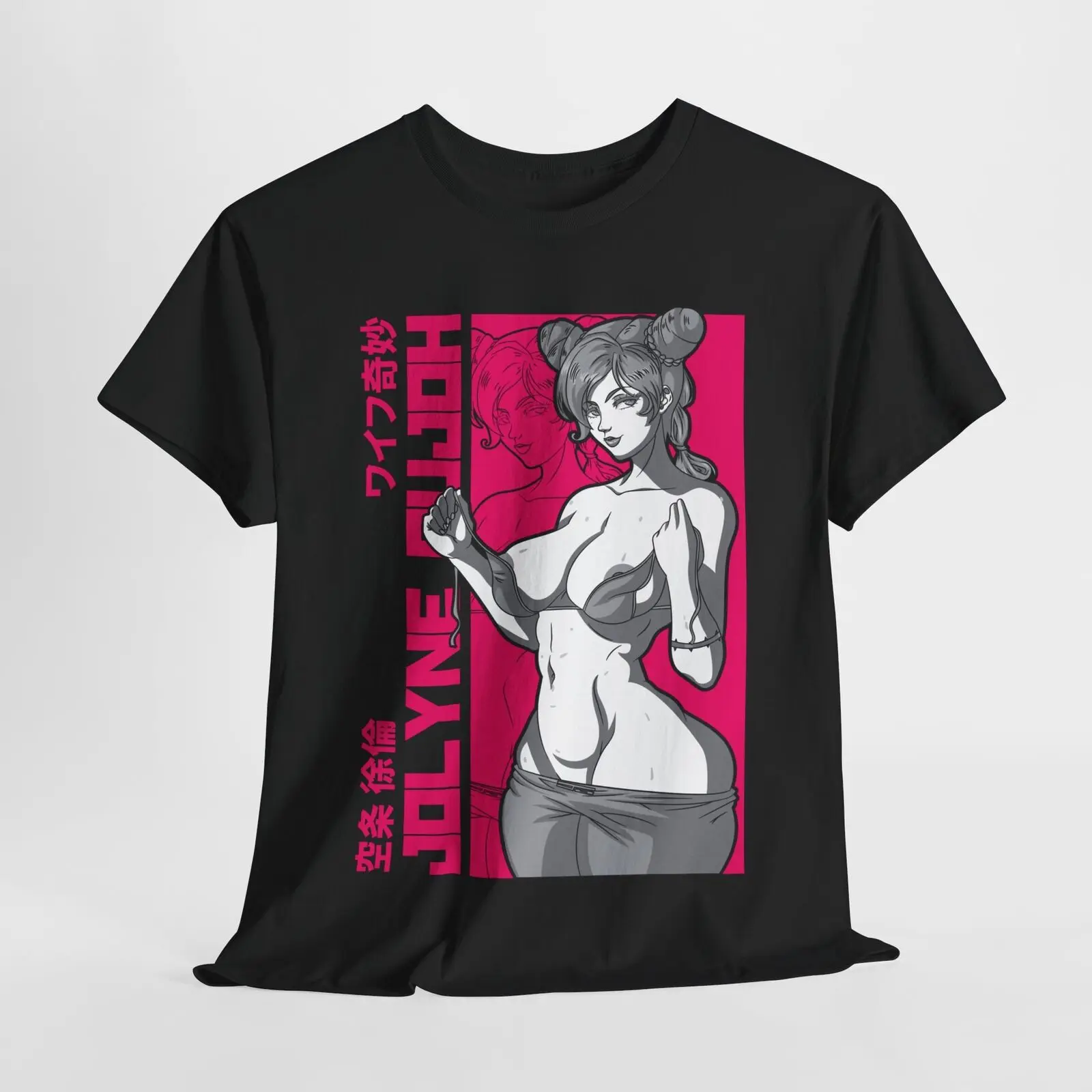 Jolyne Cujoh JoJo's Bizarre Adventure Shirt Anime JJBA Tee T-Shirt Waifu Manga