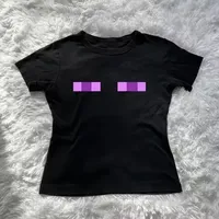 High Street Y2K Fashion Women's Tops Pants Women's Slim Trash Tops Harajuku Goth 90's Clothing Retro Goth Kpop 2000s Tops Emo