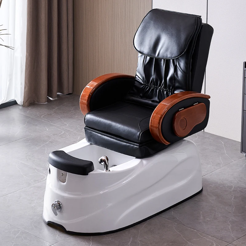 Modern Luxury Beauty Salon Manicure Foot Spa Electric Massage Pedicure Chair