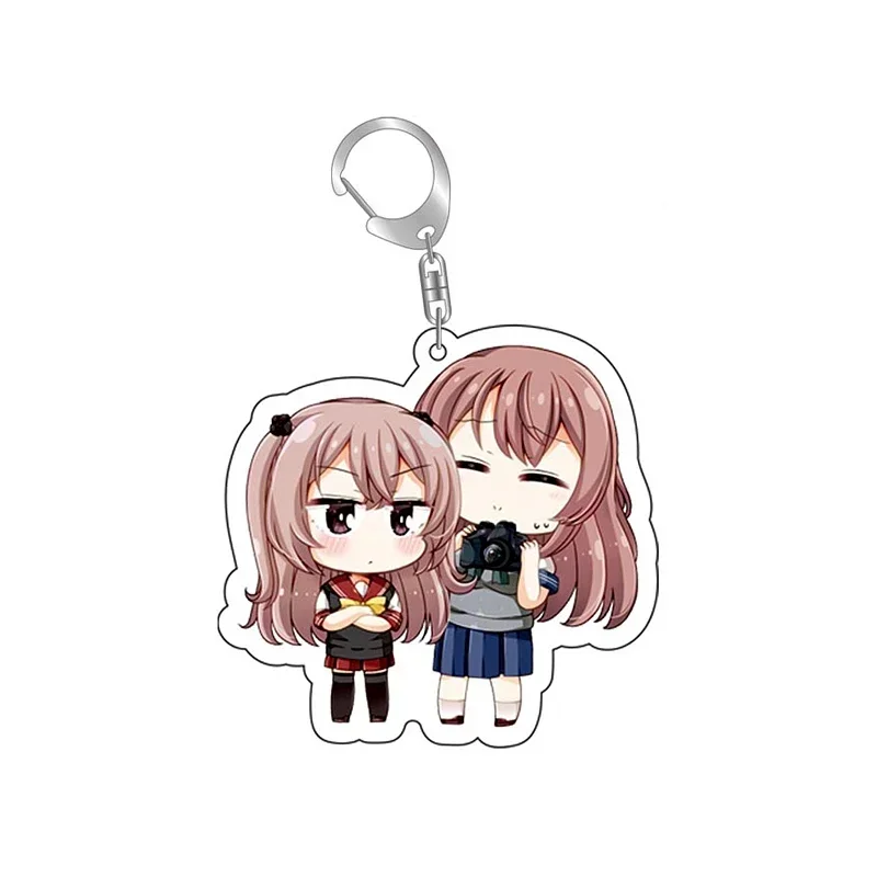 Cartoon My Dress-Up Darling Cute Acryic Keychains Kitagawa Marin Cos Baji Bag Parts Anime Accessories Keyrings