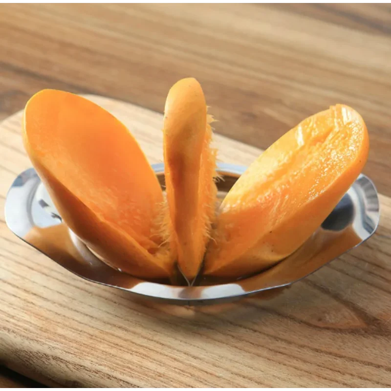 

Mango Slicer NEW Fruit Tools Mango Peel Knife Splitters Vegetable Tools Stainless Steel Cutters Corer Kitchen Peeler