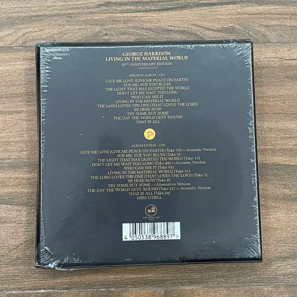 George Harrison Living in The Material World 2CD Classic Rock Folk-Rock Spiritual Melody Collection