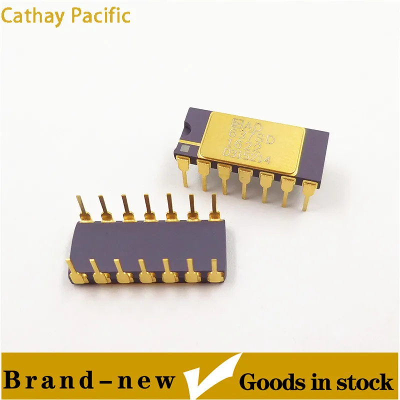 New spot inventory AD637SD CDIP-14 plug-in high-precision broadband RMS DC converter IC chip