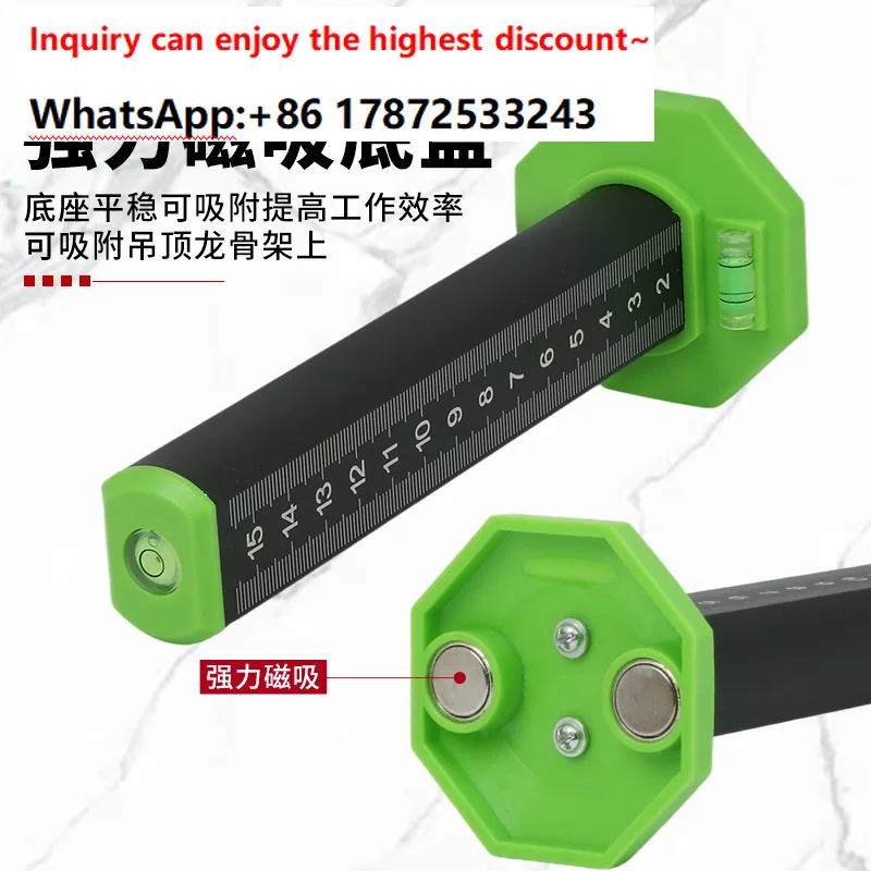 10 high-precision strong magnetic level gauges specifically designed for packing and tiling ceramic tiles