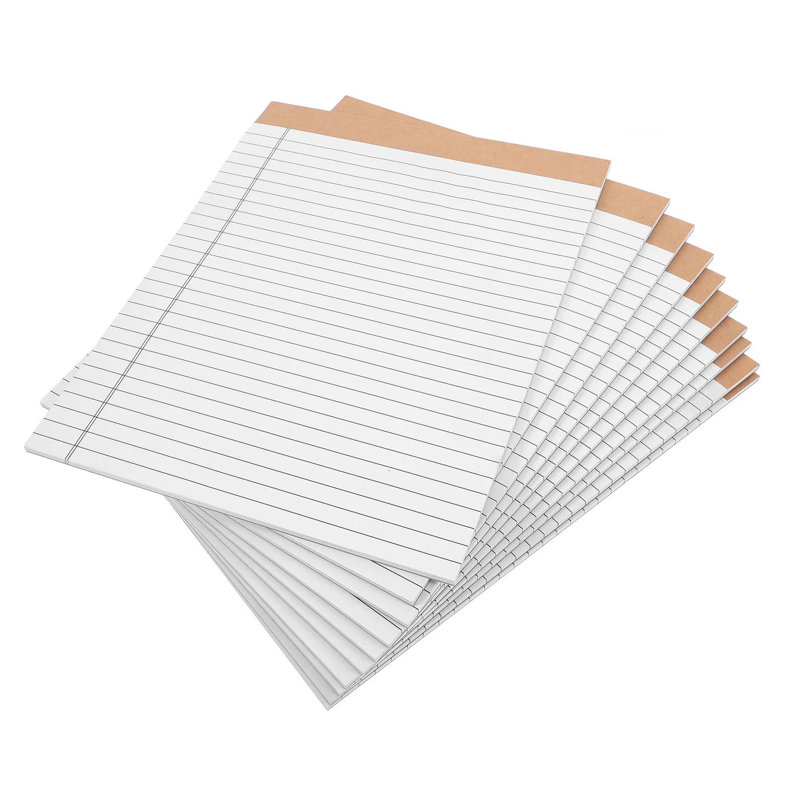 

10Pcs Legal Pads Tearable Double-Sided 30-Page Notebooks 203x280mm Office School Home Writing Paper Memo Note Pads