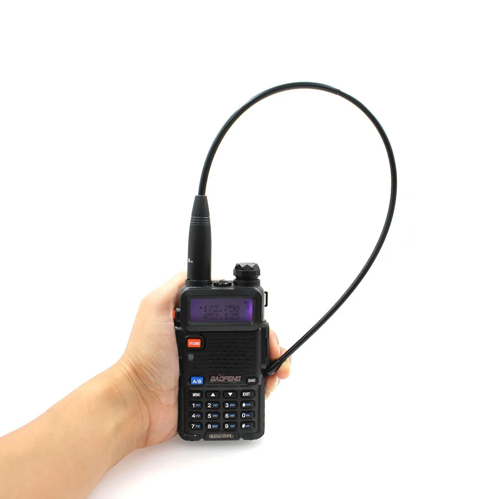 Nagoya NA-771 Two Way Radio Antenna, SMA Feminino para BaoFeng, UV-5R, UV-82, BF-888S, H777 Walkie Talkie, 100% Original