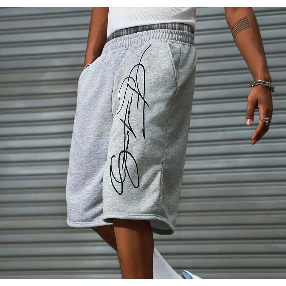 Moda Americana Estilo Minimalista Moderno, Shorts Casuais e Versáteis de Verão para Homens e Mulheres