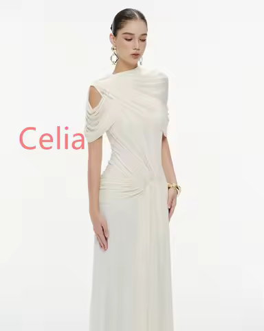 Customized Soft Chiffon Evening Dress Modern Detachable Sleeve Homecoming Dresses Formal Sweep Train Special Occasion Gowns