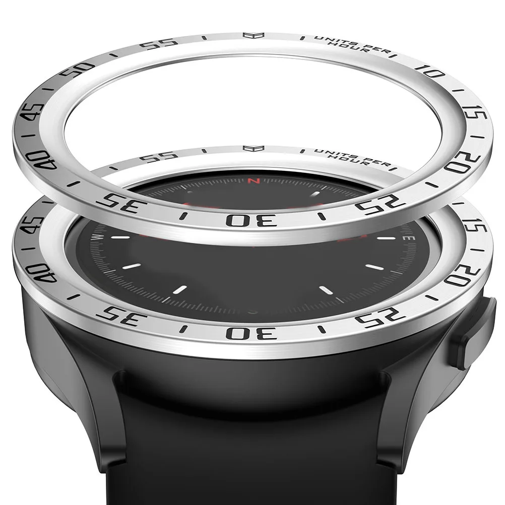 Watch Bezel Ring Stainless Steel Metal Bezel Insert for Watch5 Pro Lightweight Durable Anti Scratch Accessory